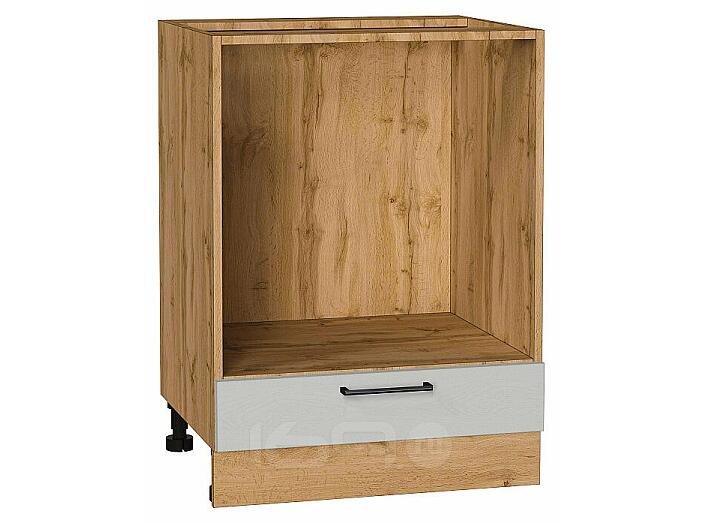 Шкаф нижний под духовку Сканди Grey Silkwood/Дуб Вотан 816*600*476