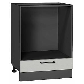 Шкаф нижний под духовку Сканди Grey Silkwood/Graphite 816*600*476