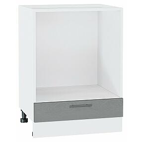Шкаф нижний под духовку Сканди Grey Softwood Белый 816*600*476