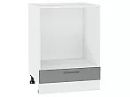 Шкаф нижний под духовку Сканди Grey Softwood Белый 816*600*476