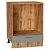 Шкаф нижний под духовку Сканди Grey Softwood Дуб Вотан 816*600*476