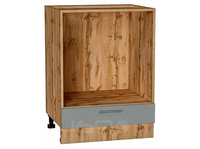 Шкаф нижний под духовку Сканди Grey Softwood Дуб Вотан 816*600*476