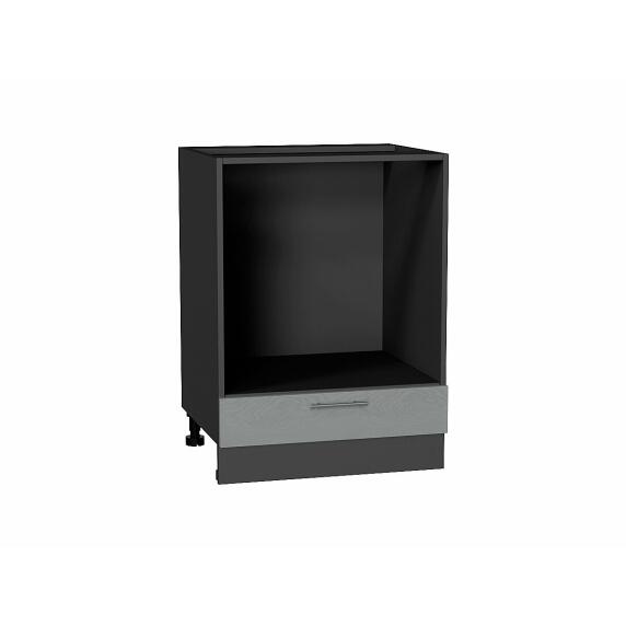 Шкаф нижний под духовку Сканди Grey Softwood Graphite 816*600*476
