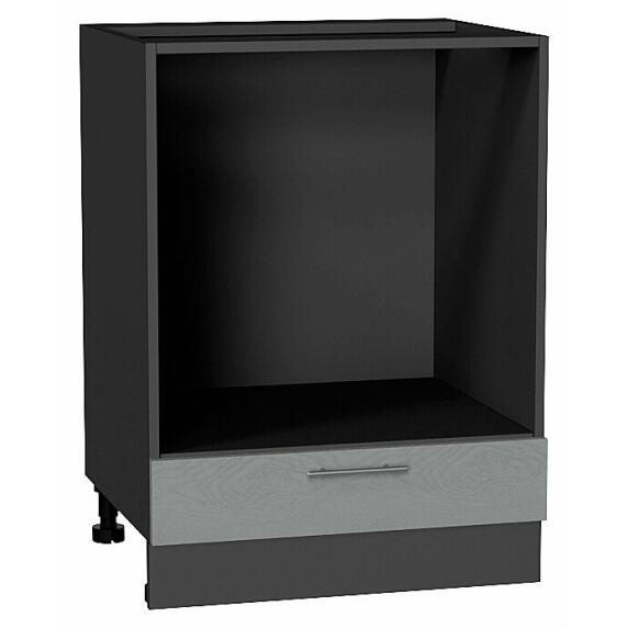 Шкаф нижний под духовку Сканди Grey Softwood Graphite 816*600*476