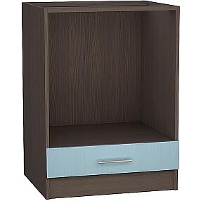 Шкаф нижний под духовку Сканди НД 600 Sky Wood-Венге