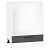 Шкаф нижний под духовку Сканди Stormy Silkwood/Белый 816*600*476