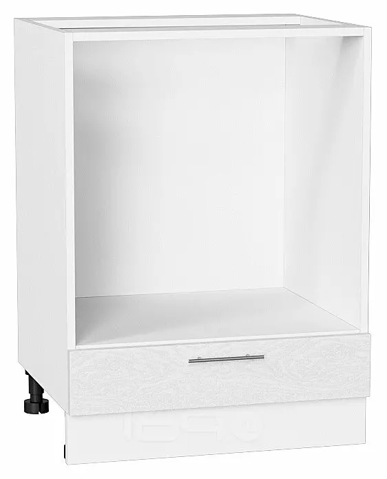 Шкаф нижний под духовку Сканди White Softwood/Белый 816*600*476