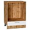 Шкаф нижний под духовку Сканди White Softwood Дуб Вотан 816*600*476 Шкаф нижний под духовку Сканди White Softwood Дуб Вотан 816*600*476