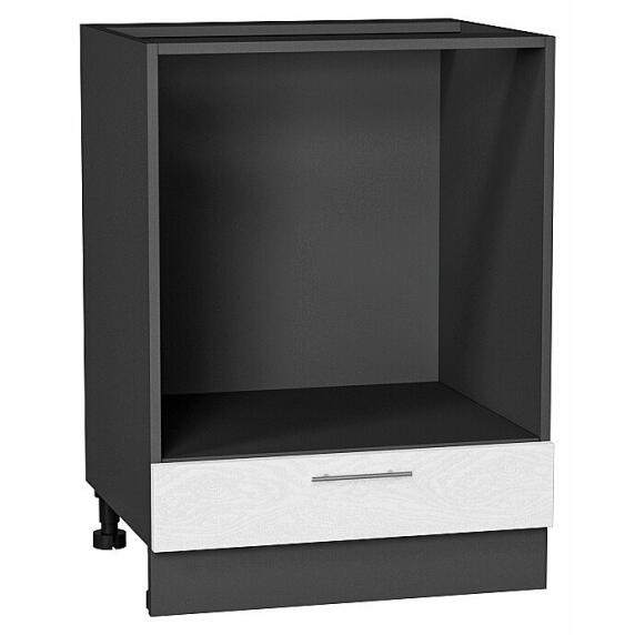 Шкаф нижний под духовку Сканди White Softwood Graphite