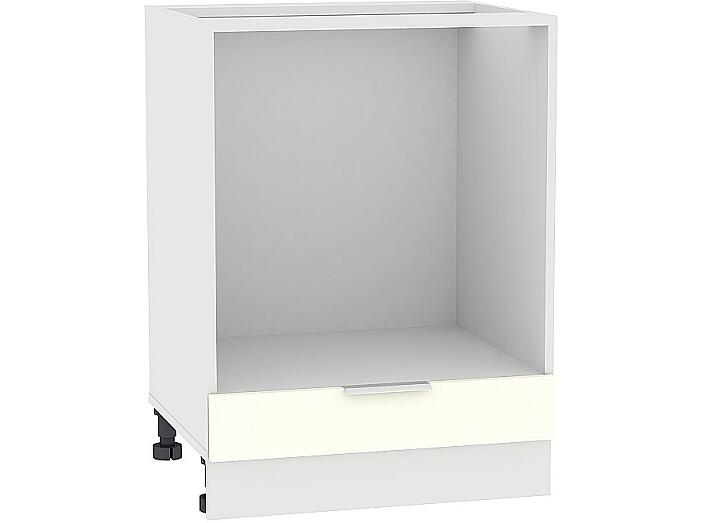 Шкаф нижний под духовку Терра НД 600 Ваниль Софт-Белый