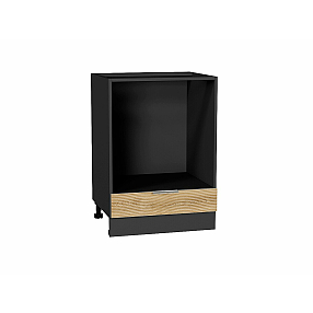 Шкаф нижний под духовку Терра W Ель Карпатская Graphite 816*600*474