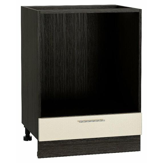 Шкаф нижний под духовку Валерия-М Бежевый металлик Graphite 816*600*474