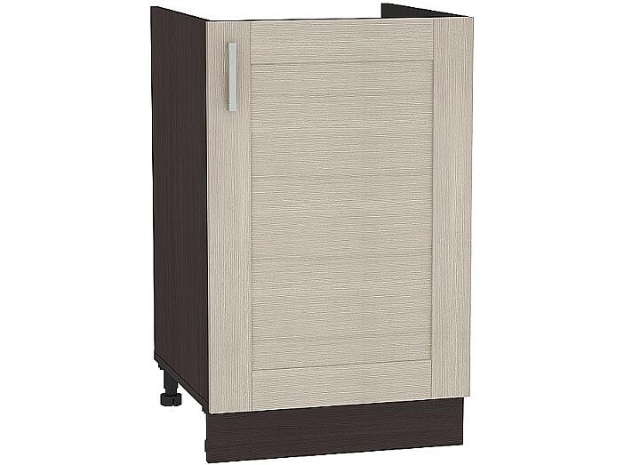 Шкаф нижний под мойку с 1-ой дверцей Лофт НМ 500 Cappuccino Veralinga-Венге