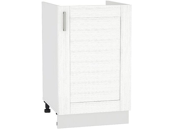 Шкаф нижний под мойку с 1-ой дверцей Лофт НМ 500 Snow Veralinga-Белый