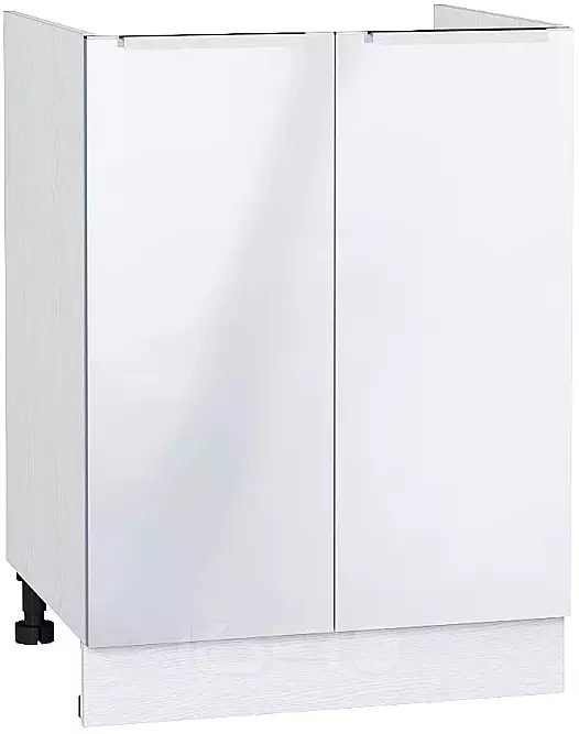 Шкаф нижний под мойку с 2-мя дверцами Фьюжн НМ 600 Angel-Белый
