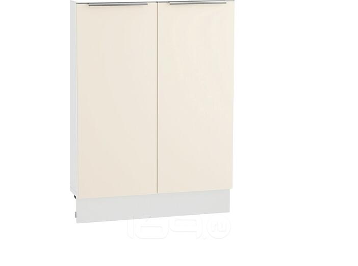 Шкаф нижний под мойку с 2-мя дверцами Фьюжн НМ 600 Ivory-Белый Шкаф нижний под мойку с 2-мя дверцами Фьюжн НМ 600 Ivory-Белый