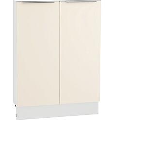 Шкаф нижний под мойку с 2-мя дверцами Фьюжн НМ 600 Ivory-Белый