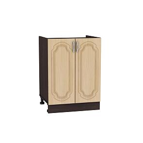 Шкаф нижний под мойку с 2-мя дверцами Настя НМ 600 Береза-Венге