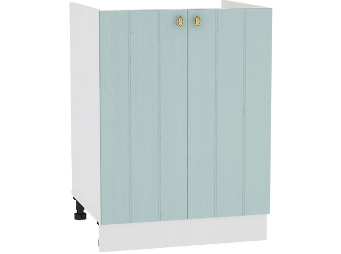 Шкаф нижний под мойку с 2-мя дверцами Прованс НМ 600 Голубой-Белый