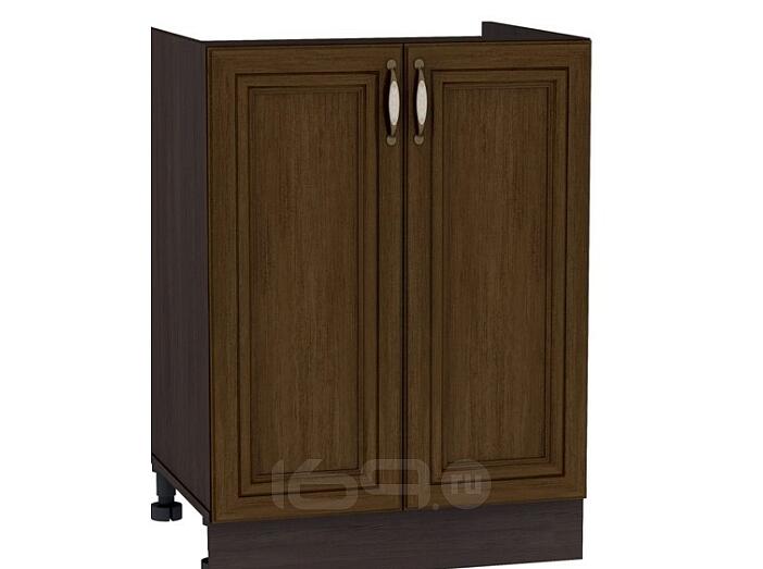 Шкаф нижний под мойку с 2-мя дверцами Шале НМ 600 Antico-Венге