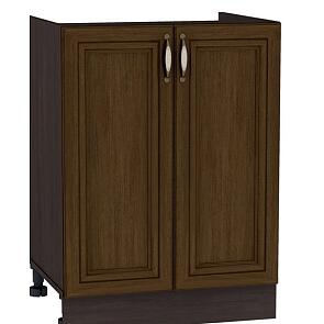 Шкаф нижний под мойку с 2-мя дверцами Шале НМ 600 Antico-Венге