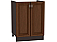 Шкаф нижний под мойку с 2-мя дверцами Шале НМ 600 Brown Oak-Венге