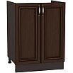 Шкаф нижний под мойку с 2-мя дверцами Шале НМ 600 Thermo Oak-Венге