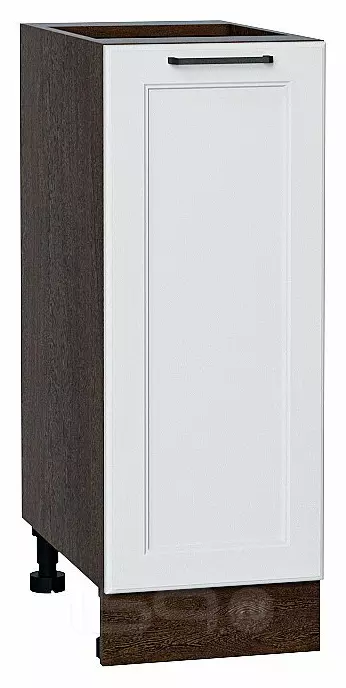 Шкаф нижний с 1-ой дверцей Барселона Белый Graphite 816*300*484