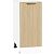 Шкаф нижний с 1-ой дверцей Эйр Real Oak/Белый 816*350*480