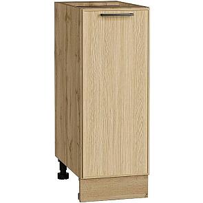 Шкаф нижний с 1-ой дверцей Эйр Real Oak/Дуб Вотан 816*300*480