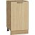 Шкаф нижний с 1-ой дверцей Эйр Real Oak/Дуб Вотан 816*450*480