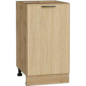 Шкаф нижний с 1-ой дверцей Эйр Real Oak/Дуб Вотан 816*450*480