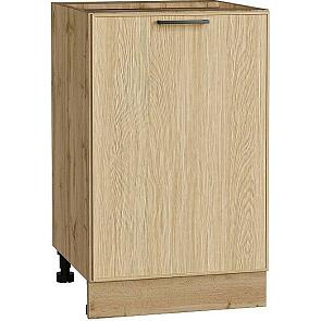 Шкаф нижний с 1-ой дверцей Эйр Real Oak/Дуб Вотан 816*500*480