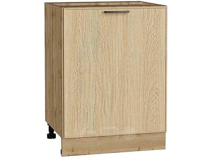 Шкаф нижний с 1-ой дверцей Эйр Real Oak/Дуб Вотан 816*600*480