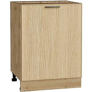 Шкаф нижний с 1-ой дверцей Эйр Real Oak/Дуб Вотан 816*600*480