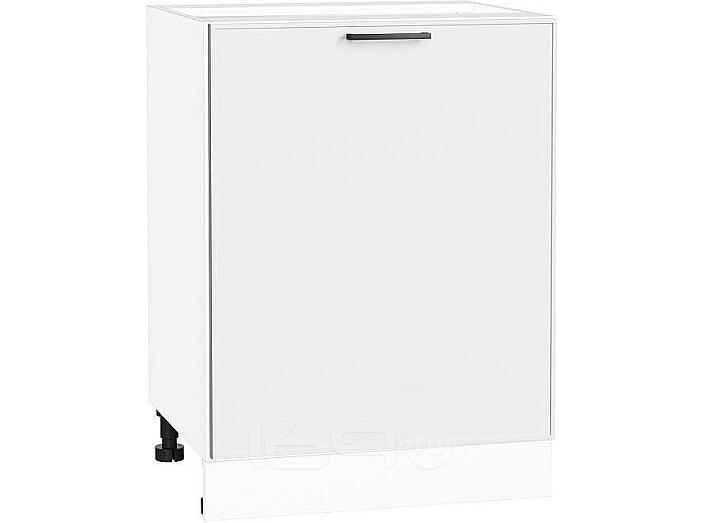 Шкаф нижний с 1-ой дверцей Эйр White Silk/Белый 816*600*480