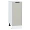 Шкаф нижний с 1-ой дверцей Евро Агат / Белый 816*300*478
