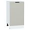 Шкаф нижний с 1-ой дверцей Евро Агат / Белый 816*450*478
