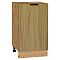 Шкаф нижний с 1-ой дверцей Евро Дуб песочный/Дуб Вотан 816*450*478