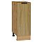 Шкаф нижний с 1-ой дверцей Евро Лайн Дуб песочный/Дуб Вотан 816*300*478