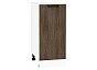 Шкаф нижний с 1-ой дверцей Флэт Brown Casella Oak 2S/Белый 816*350*478