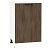 Шкаф нижний с 1-ой дверцей Флэт Brown Casella Oak 2S/Белый 816*500*478