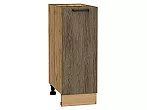Шкаф нижний с 1-ой дверцей Флэт Brown Casella Oak 2S/Дуб Вотан 816*300*478