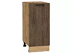 Шкаф нижний с 1-ой дверцей Флэт Brown Casella Oak 2S/Дуб Вотан 816*350*478