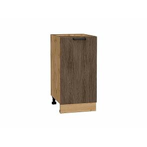 Шкаф нижний с 1-ой дверцей Флэт Brown Casella Oak 2S/Дуб Вотан 816*400*478