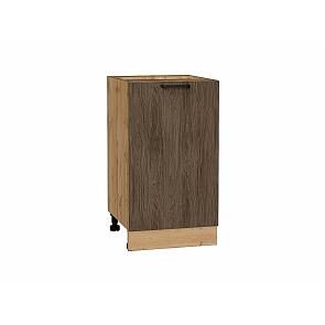 Шкаф нижний с 1-ой дверцей Флэт Brown Casella Oak 2S/Дуб Вотан 816*450*478