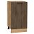 Шкаф нижний с 1-ой дверцей Флэт Brown Casella Oak 2S/Дуб Вотан 816*450*478
