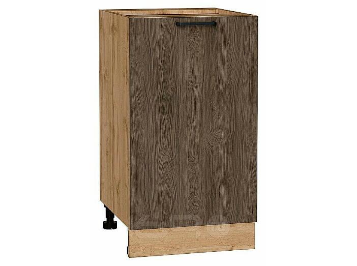 Шкаф нижний с 1-ой дверцей Флэт Brown Casella Oak 2S/Дуб Вотан 816*450*478