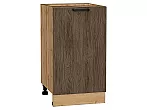 Шкаф нижний с 1-ой дверцей Флэт Brown Casella Oak 2S/Дуб Вотан 816*450*478
