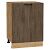 Шкаф нижний с 1-ой дверцей Флэт Brown Casella Oak 2S/Дуб Вотан 816*600*478